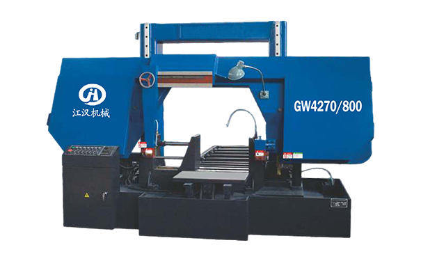 游仙GW4270/800双柱龙门卧式带锯床
